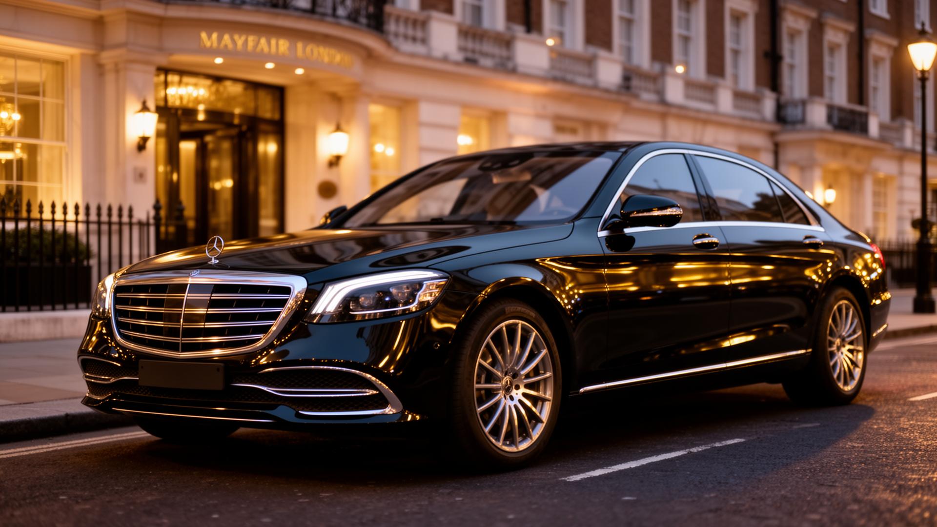 Mercedes-Benz S-Class luxury chauffeur hire London — The Benchmark of Modern Luxury