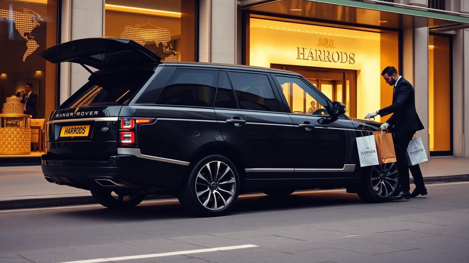Shopping Trips chauffeur service in London — Royal Ride Chauffeurs